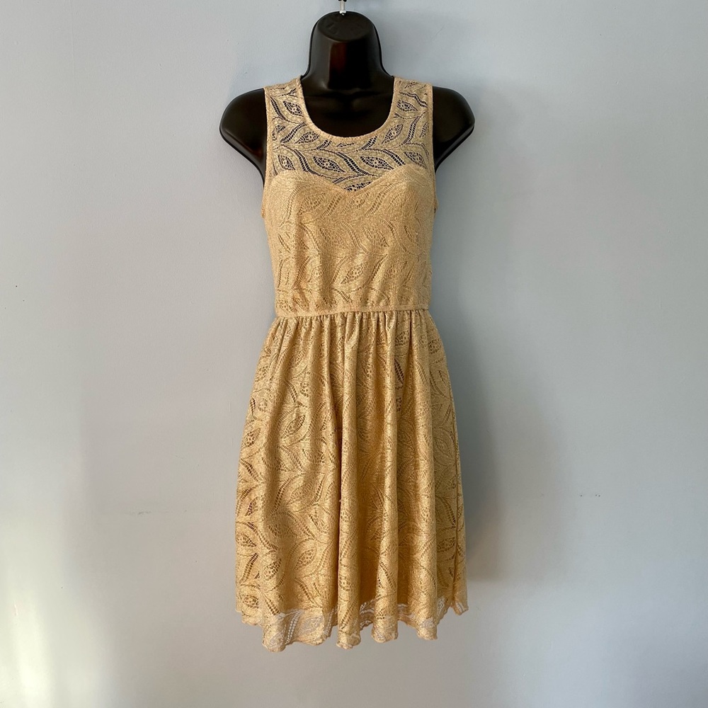 Shimmering Gold Celebration Dress